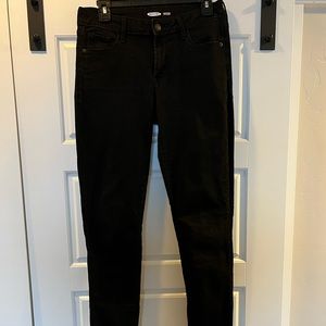 Old Navy Rock Star Super Skinny Black Jeans